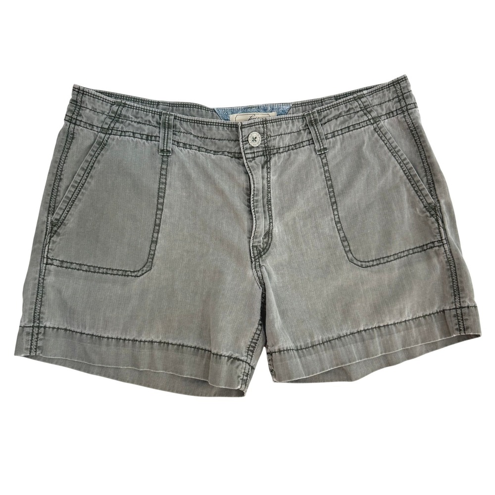 Levi's Sage Green Utility Shorts Y2K Cargo Casual‎ 2000s Grunge Women's Size 12